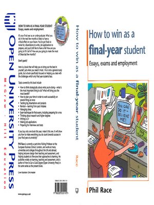 cover image of How to Win as a Final-Year Student